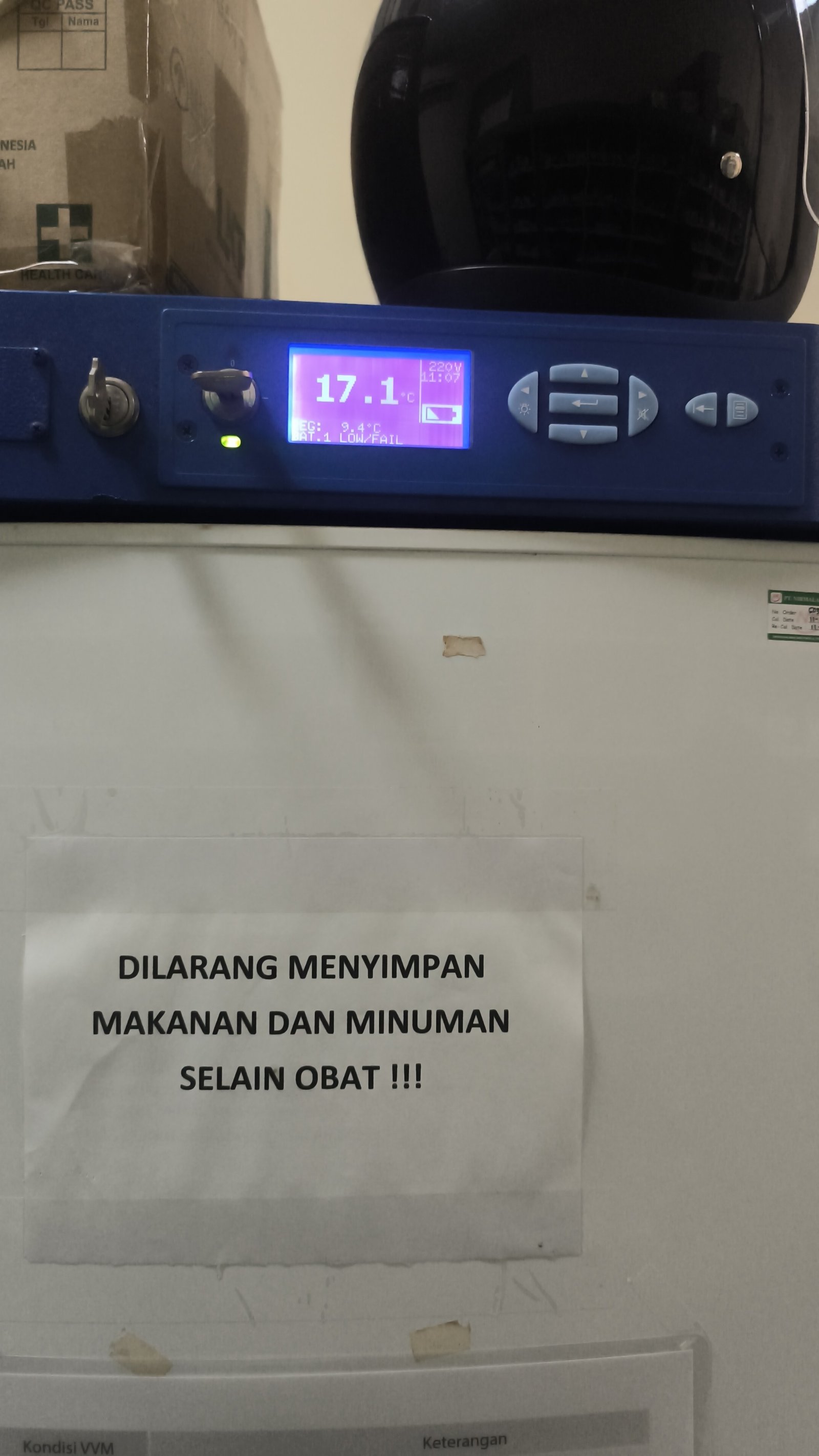 Foto barang rusak