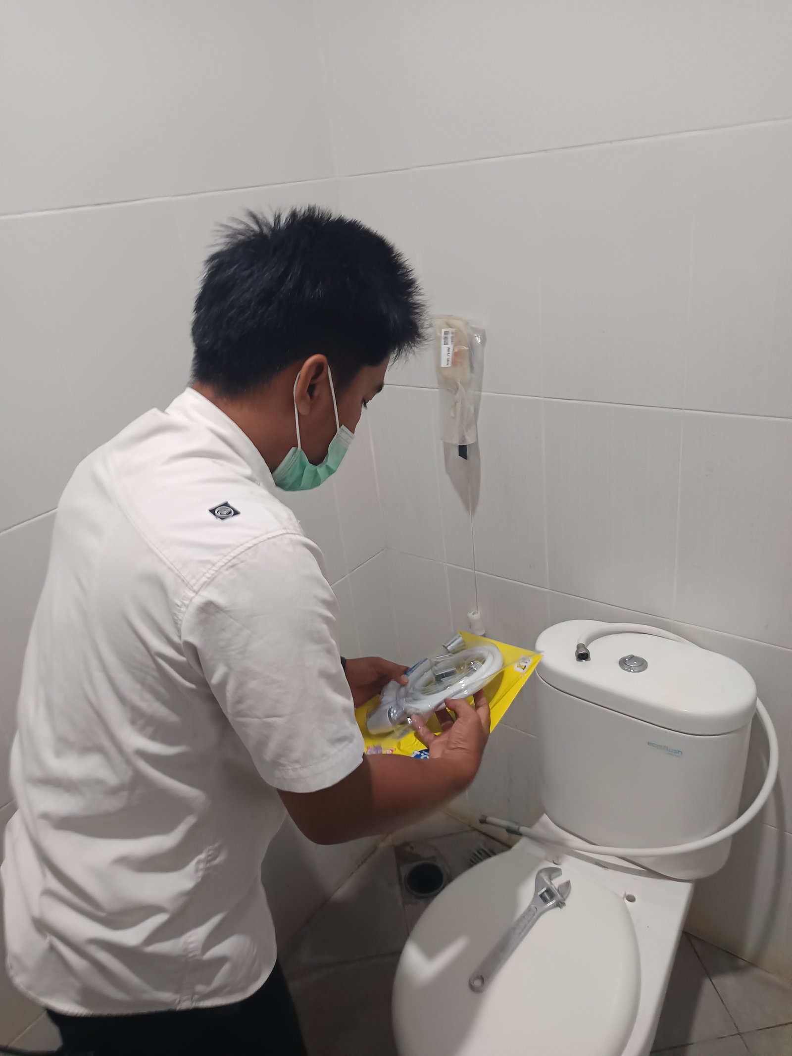 Foto progres perbaikan