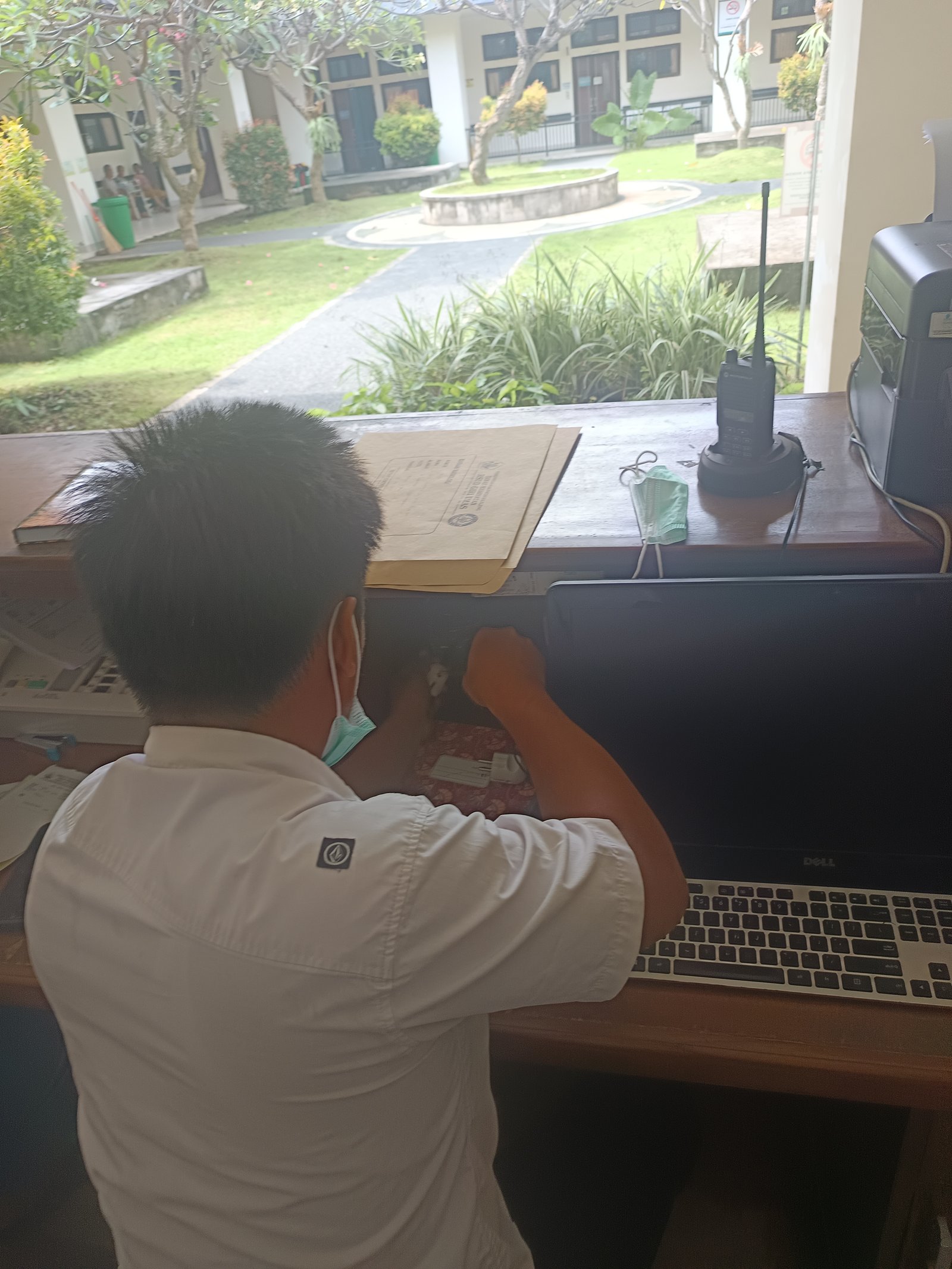 Foto progres perbaikan