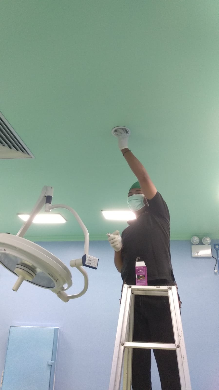 Foto progres perbaikan