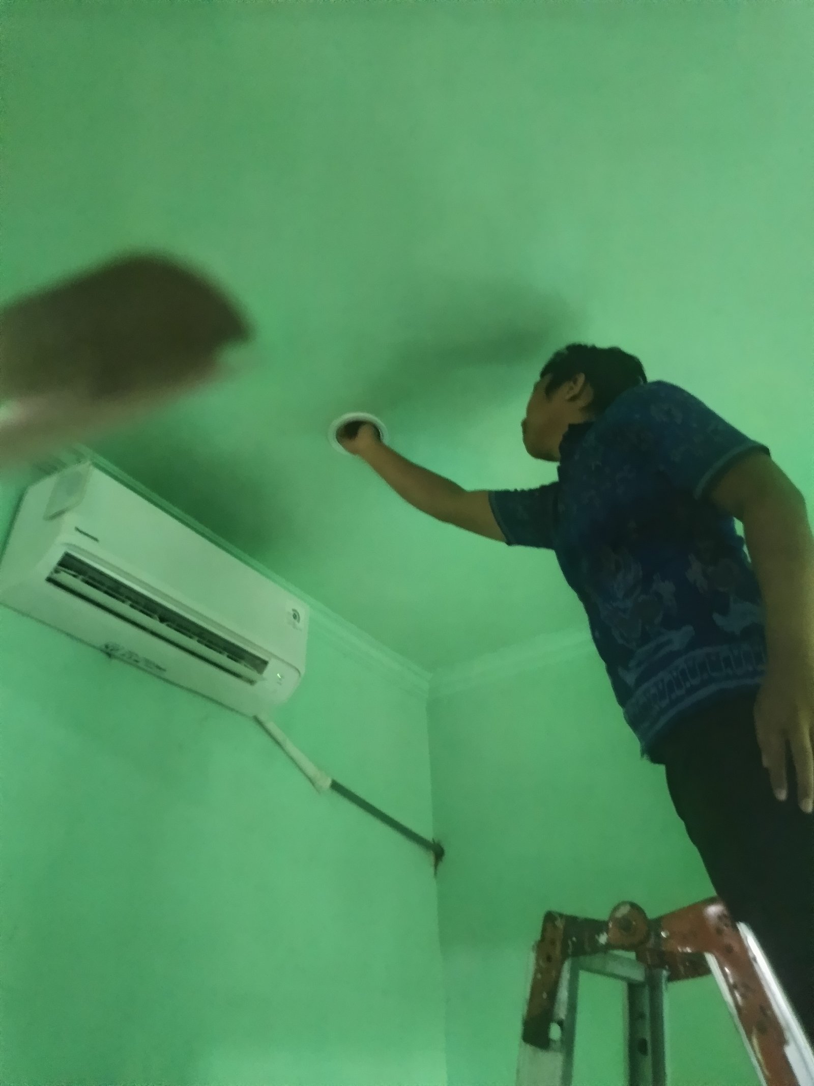 Foto progres perbaikan